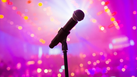 Live Music on St. Simons Island. a stand up mic